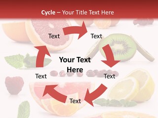 Garnet Aroma Fruit PowerPoint Template