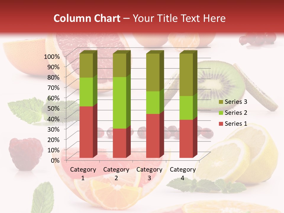 Garnet Aroma Fruit PowerPoint Template