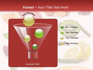 Garnet Aroma Fruit PowerPoint Template
