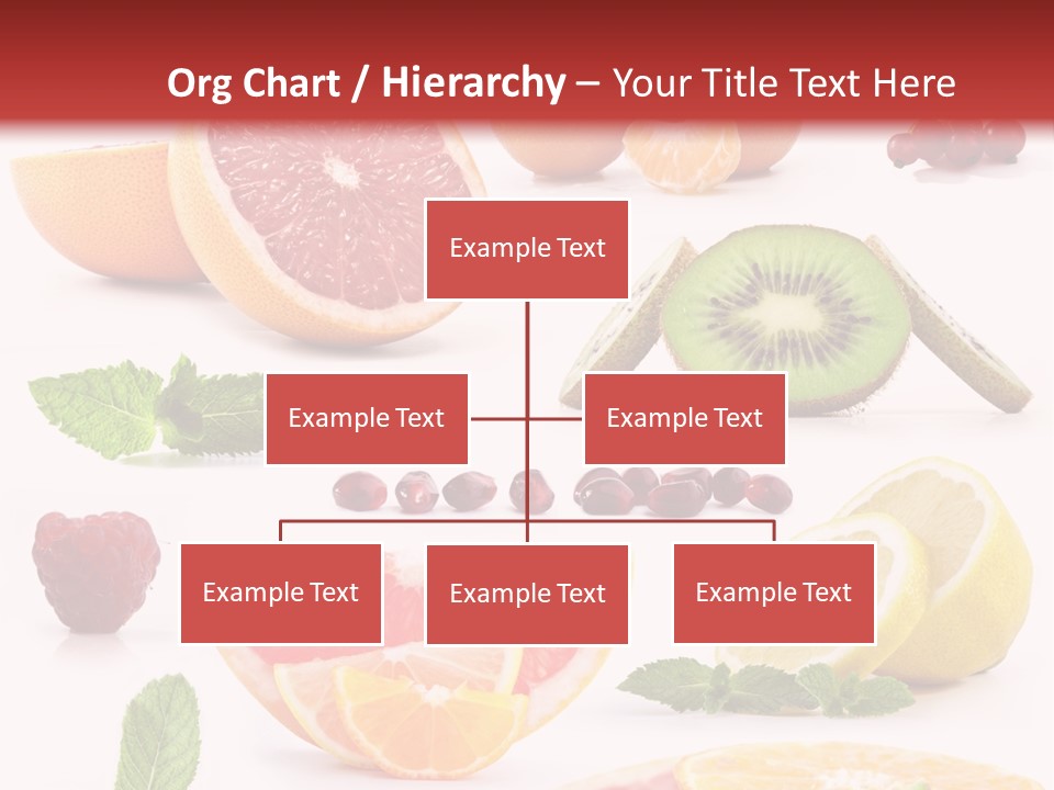 Garnet Aroma Fruit PowerPoint Template