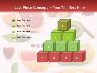 Garnet Aroma Fruit PowerPoint Template