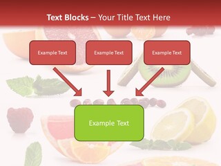 Garnet Aroma Fruit PowerPoint Template