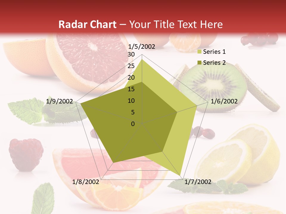 Garnet Aroma Fruit PowerPoint Template