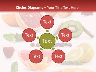 Garnet Aroma Fruit PowerPoint Template