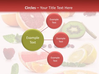 Garnet Aroma Fruit PowerPoint Template