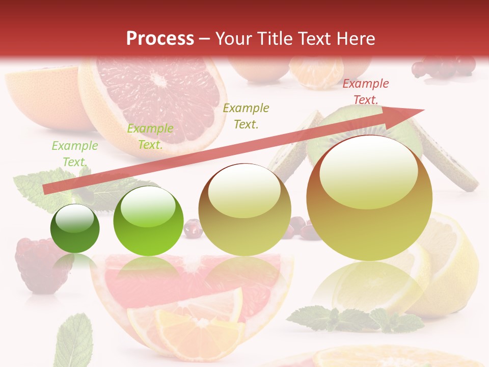 Garnet Aroma Fruit PowerPoint Template