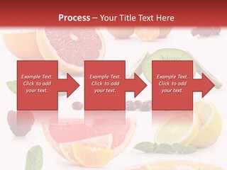 Garnet Aroma Fruit PowerPoint Template