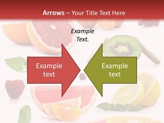 Garnet Aroma Fruit PowerPoint Template