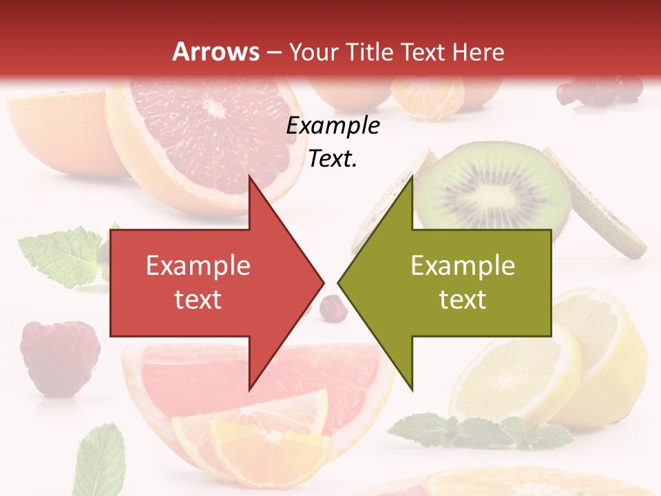 Garnet Aroma Fruit PowerPoint Template