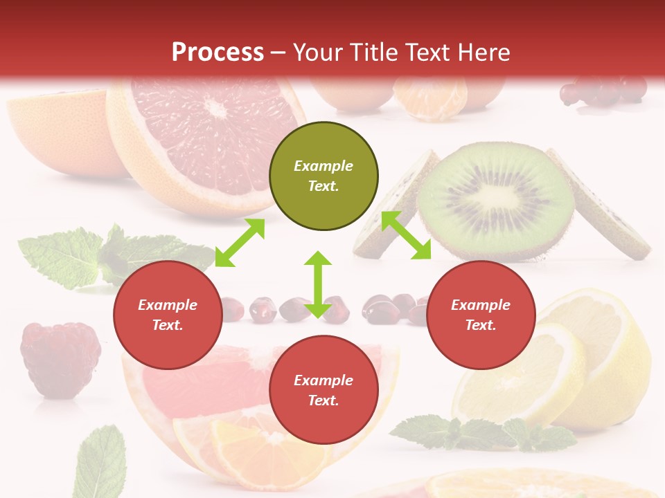 Garnet Aroma Fruit PowerPoint Template