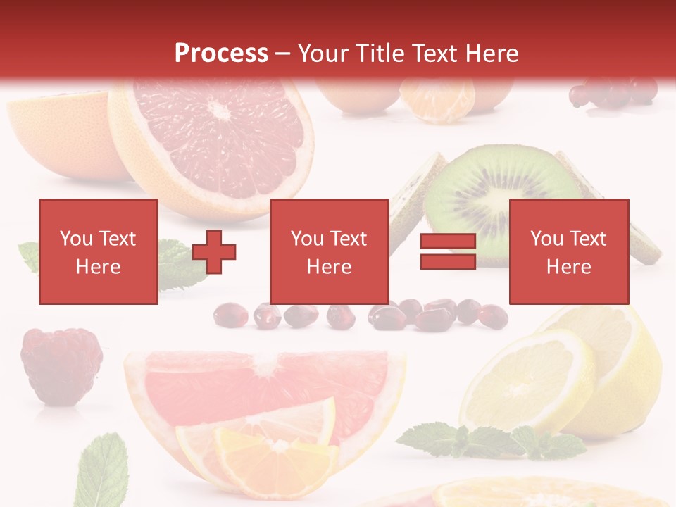 Garnet Aroma Fruit PowerPoint Template