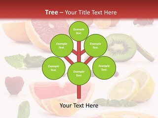 Garnet Aroma Fruit PowerPoint Template