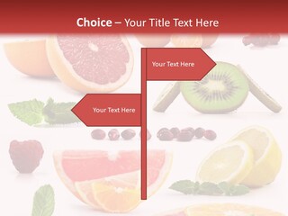 Garnet Aroma Fruit PowerPoint Template