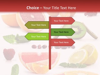 Garnet Aroma Fruit PowerPoint Template