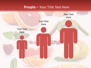 Garnet Aroma Fruit PowerPoint Template