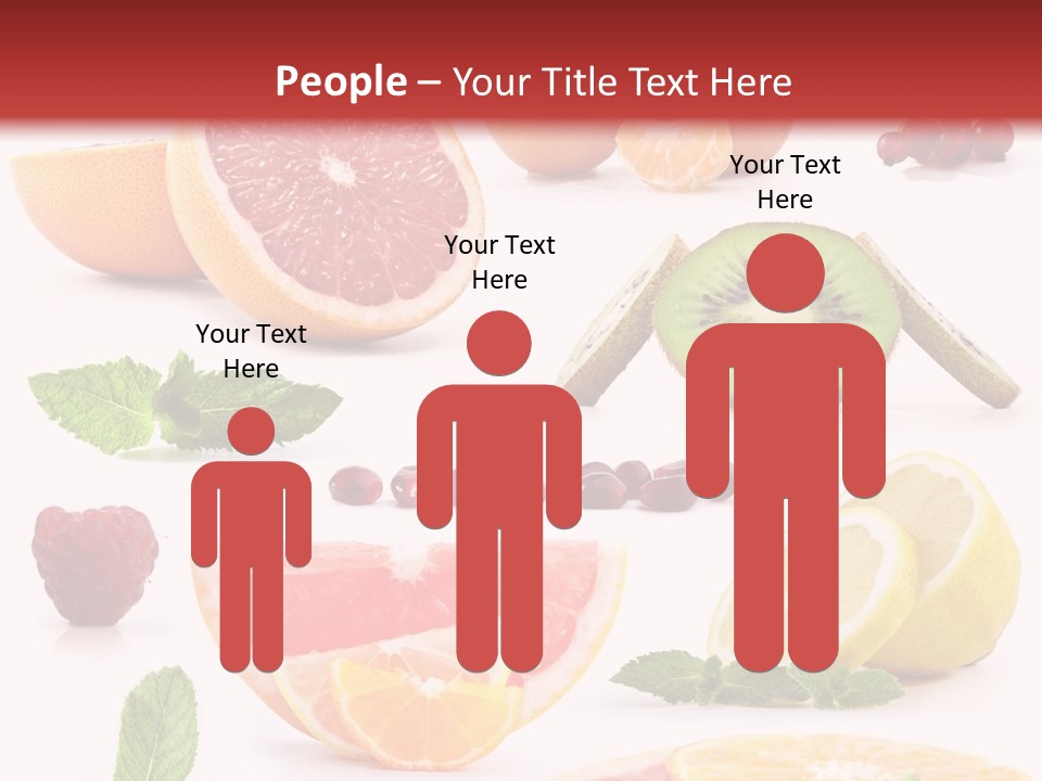Garnet Aroma Fruit PowerPoint Template