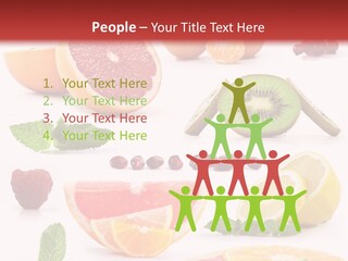 Garnet Aroma Fruit PowerPoint Template