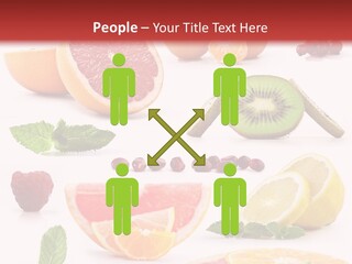 Garnet Aroma Fruit PowerPoint Template