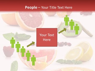 Garnet Aroma Fruit PowerPoint Template