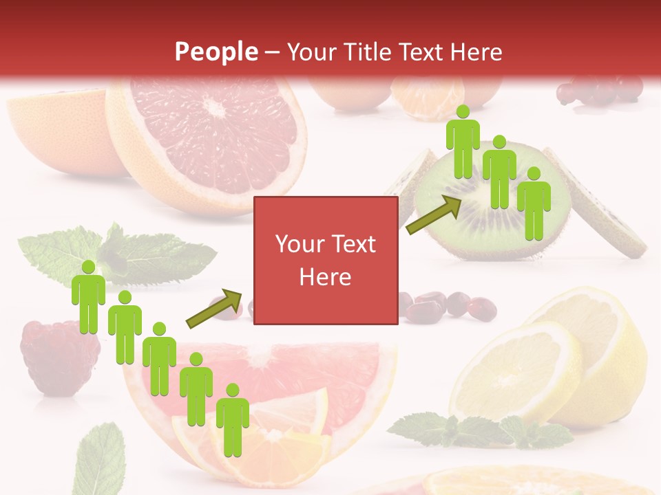 Garnet Aroma Fruit PowerPoint Template