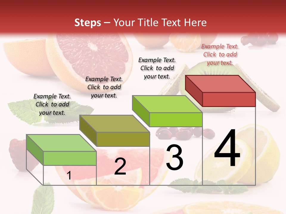 Garnet Aroma Fruit PowerPoint Template