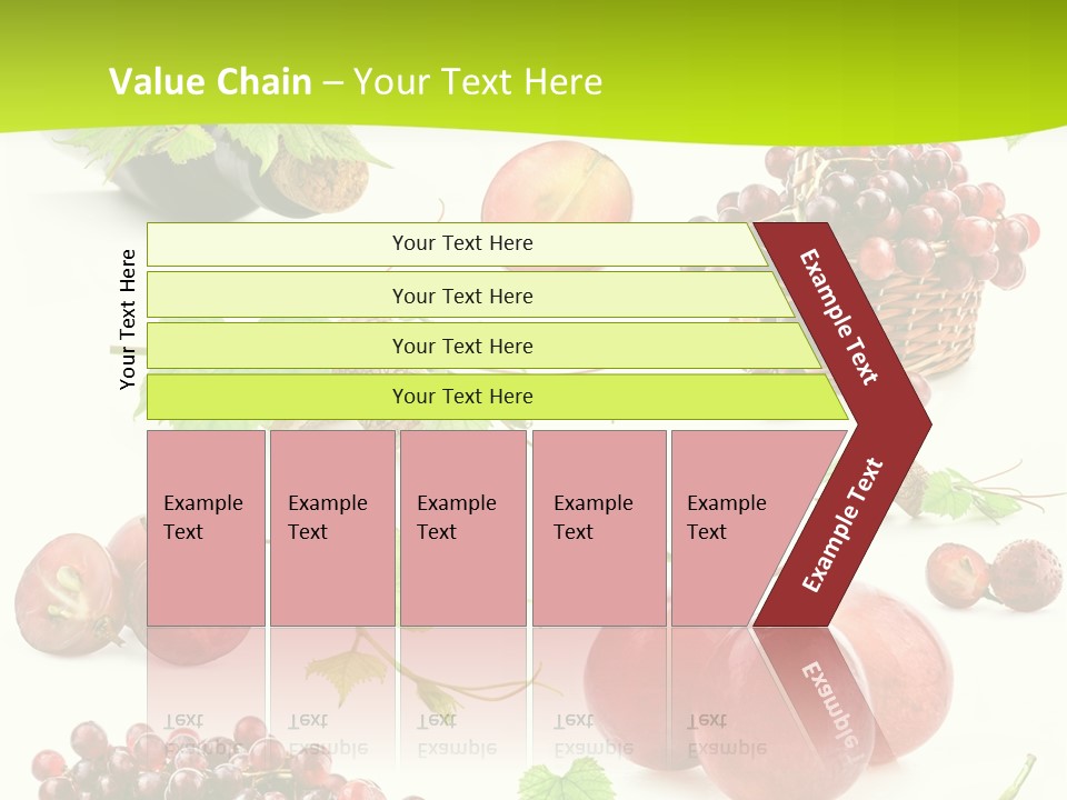 Dessert Winemaker Grape PowerPoint Template