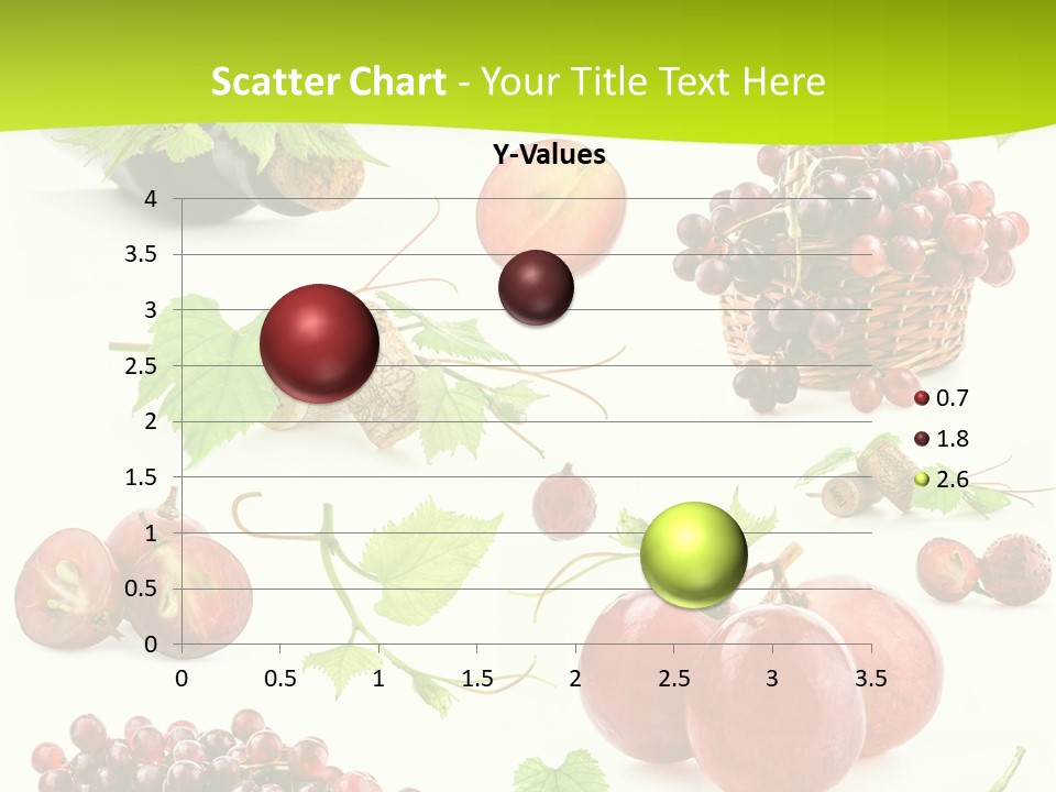 Dessert Winemaker Grape PowerPoint Template