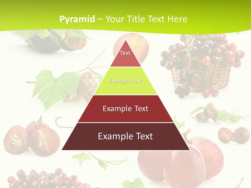 Dessert Winemaker Grape PowerPoint Template