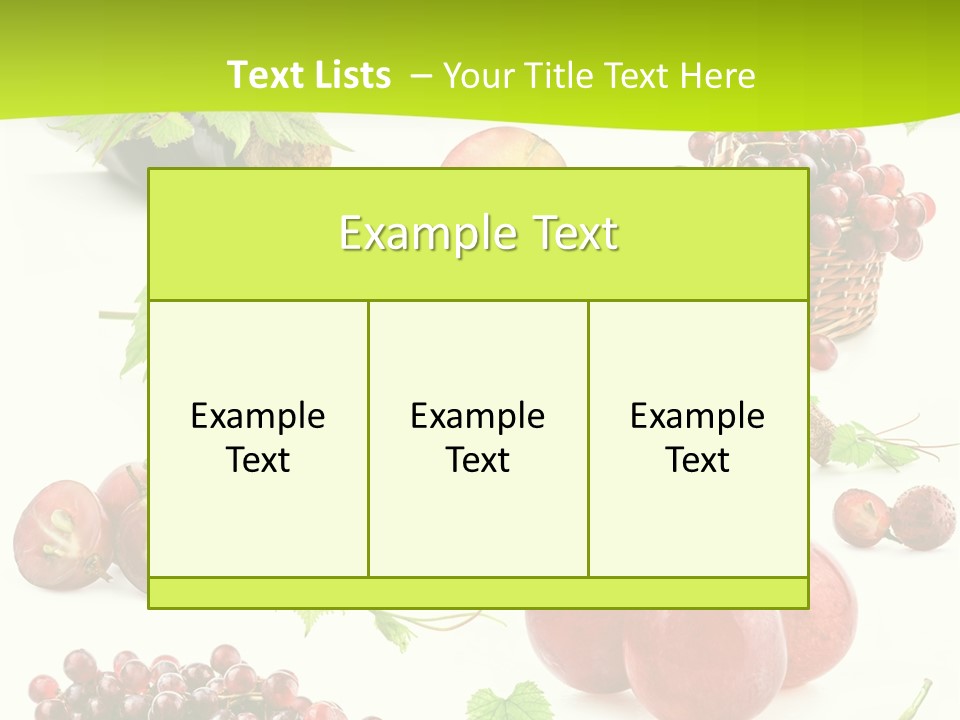Dessert Winemaker Grape PowerPoint Template