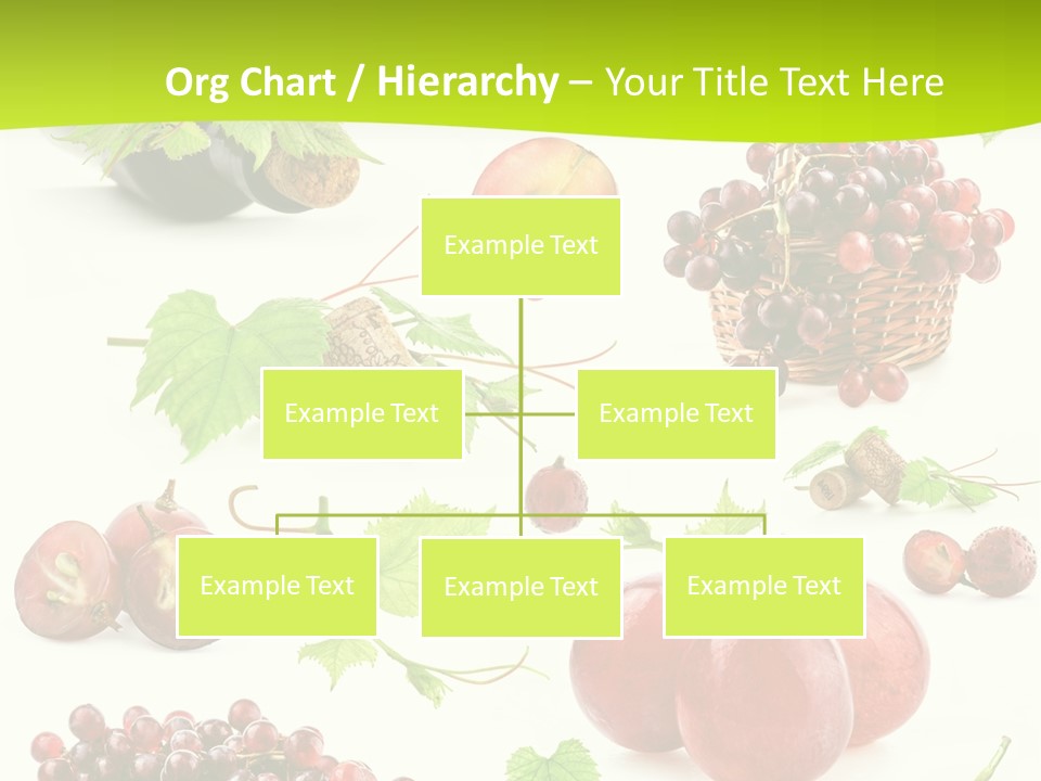 Dessert Winemaker Grape PowerPoint Template