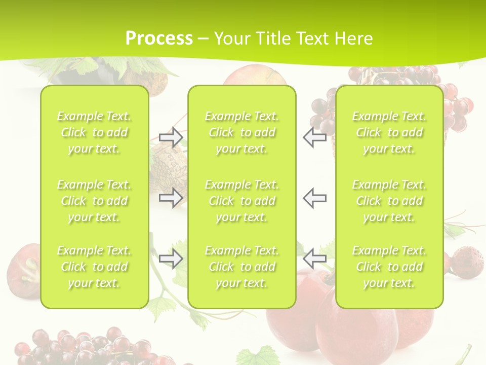 Dessert Winemaker Grape PowerPoint Template
