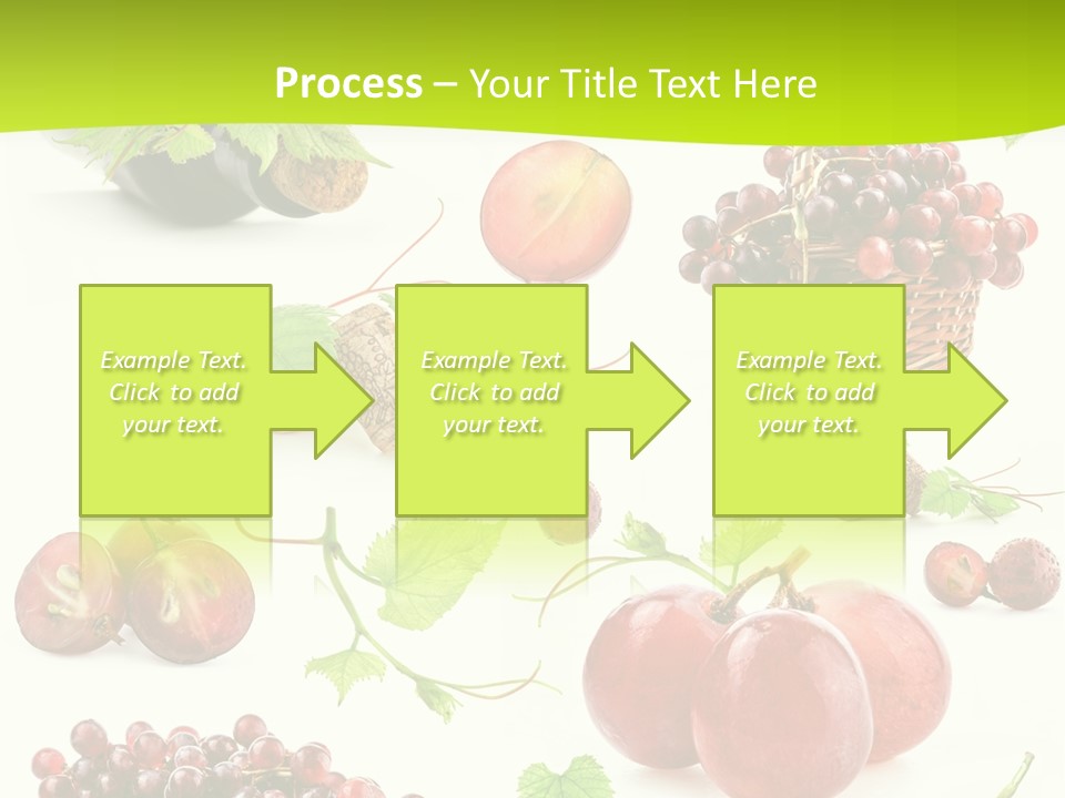 Dessert Winemaker Grape PowerPoint Template