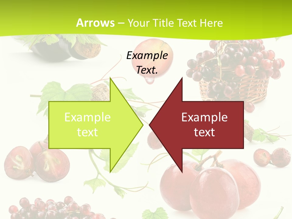 Dessert Winemaker Grape PowerPoint Template