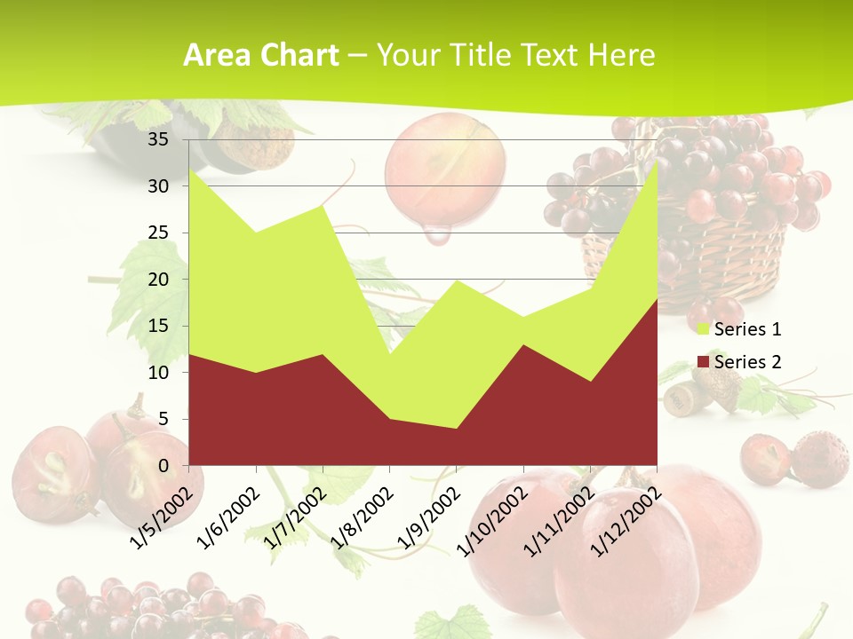 Dessert Winemaker Grape PowerPoint Template