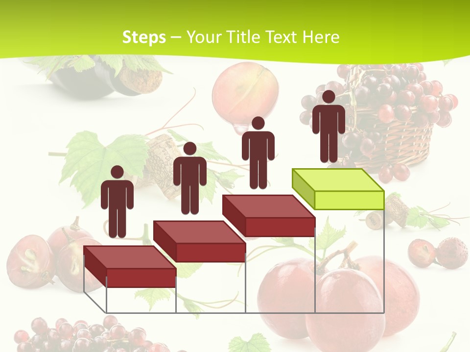 Dessert Winemaker Grape PowerPoint Template