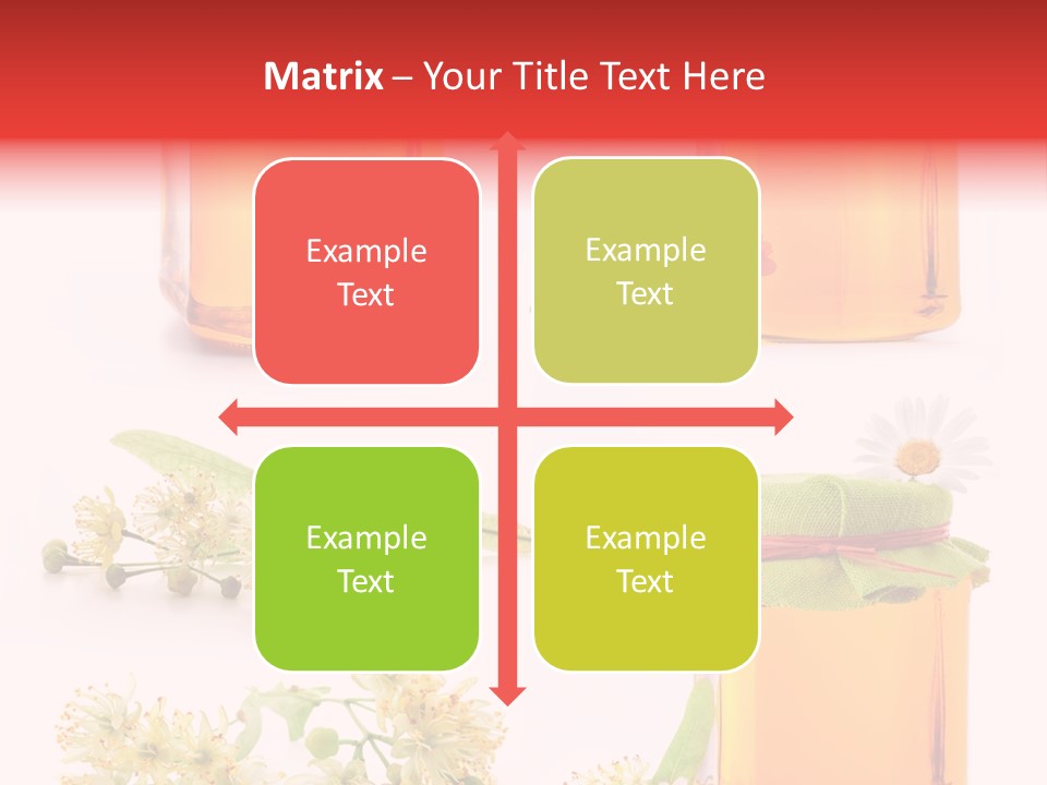 Curative Food Golden PowerPoint Template