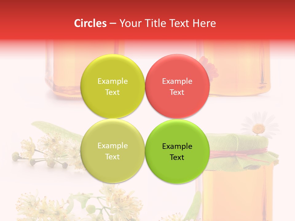 Curative Food Golden PowerPoint Template