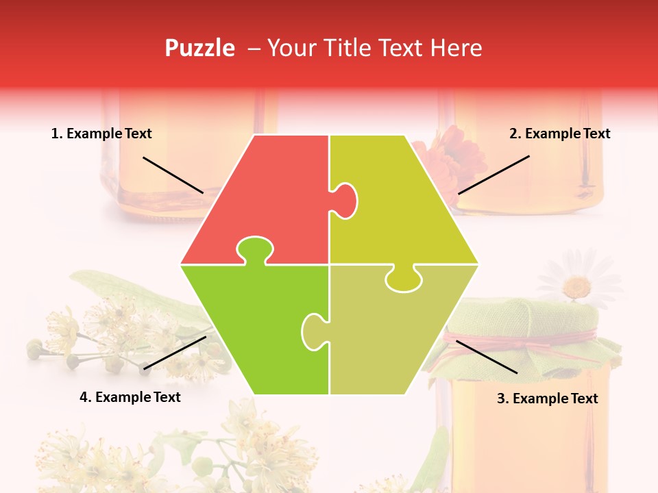 Curative Food Golden PowerPoint Template