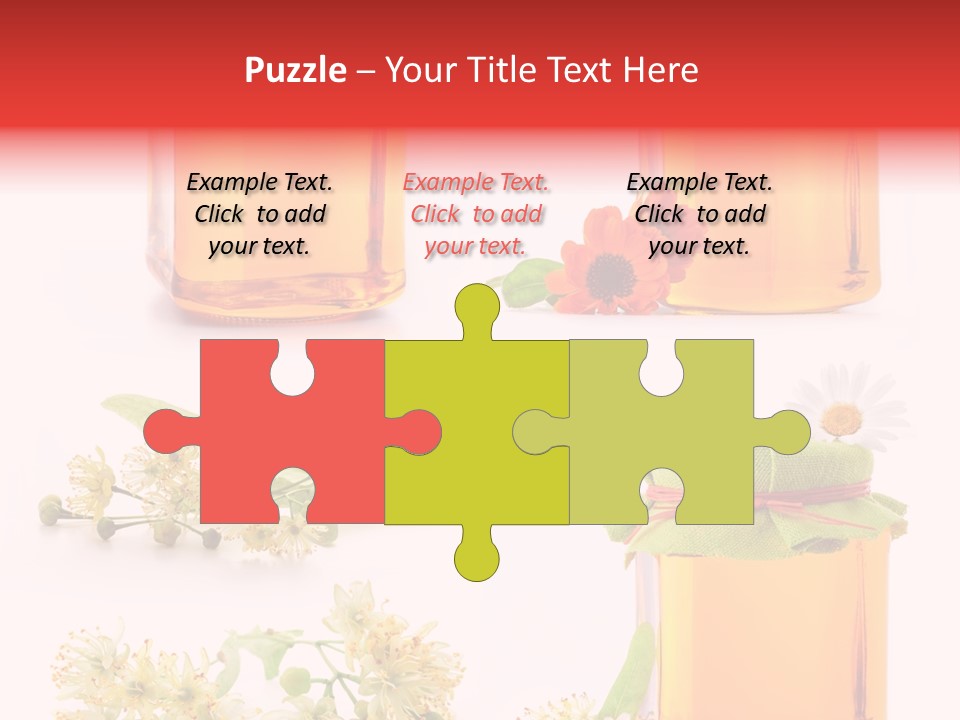 Curative Food Golden PowerPoint Template