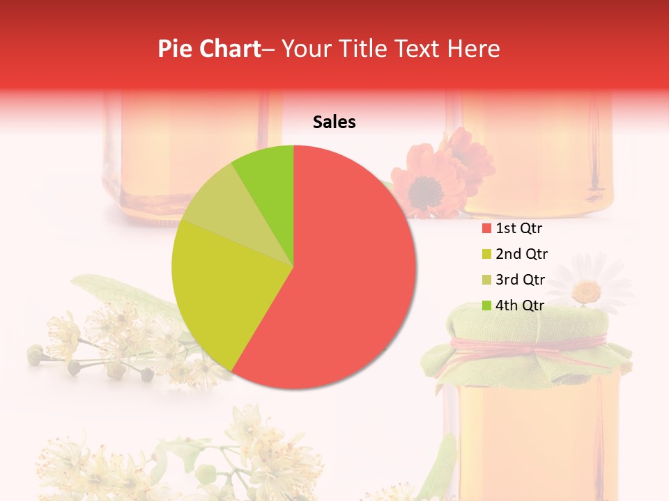 Curative Food Golden PowerPoint Template