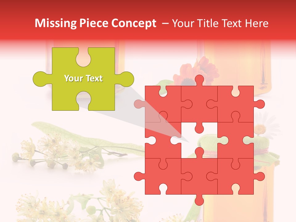 Curative Food Golden PowerPoint Template