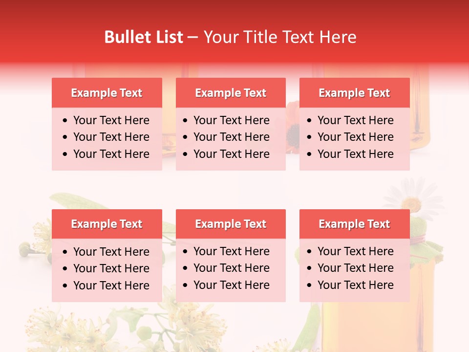 Curative Food Golden PowerPoint Template