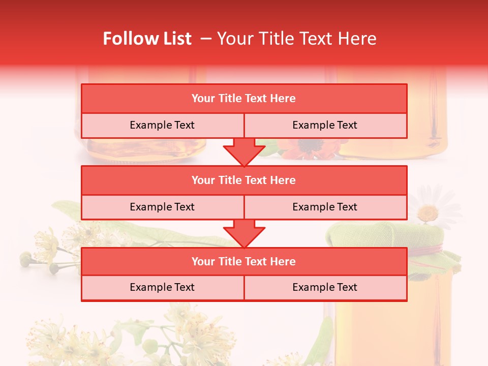 Curative Food Golden PowerPoint Template