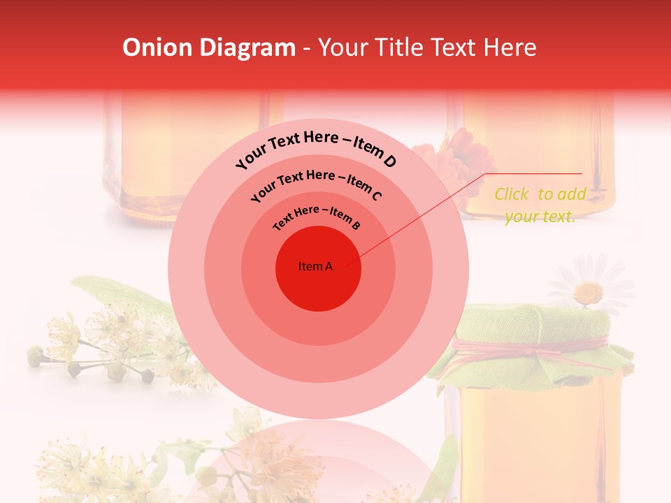 Curative Food Golden PowerPoint Template