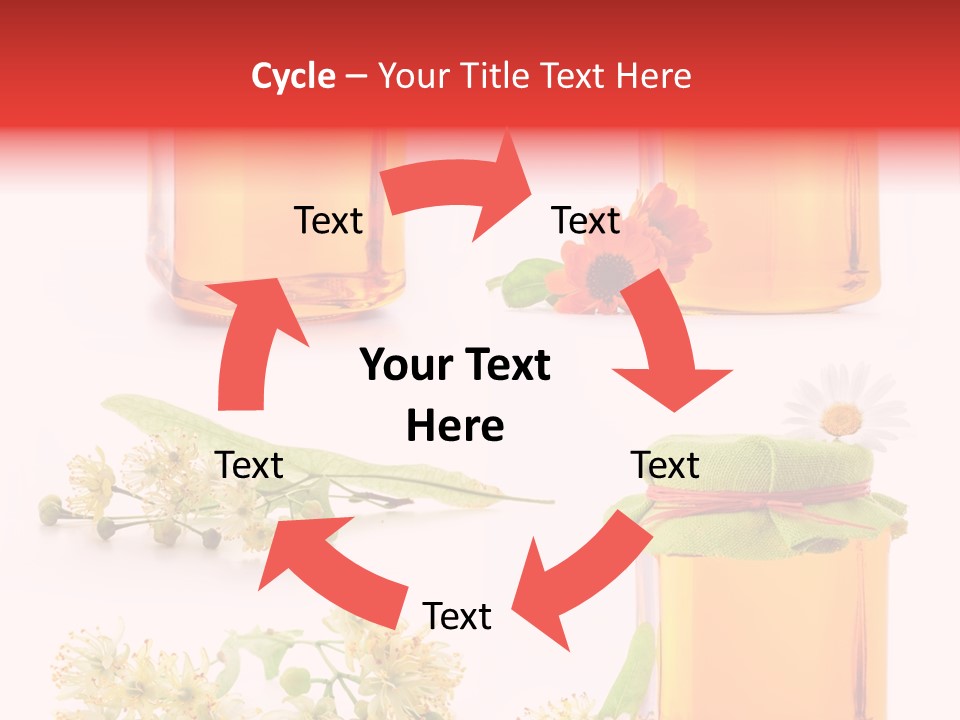 Curative Food Golden PowerPoint Template