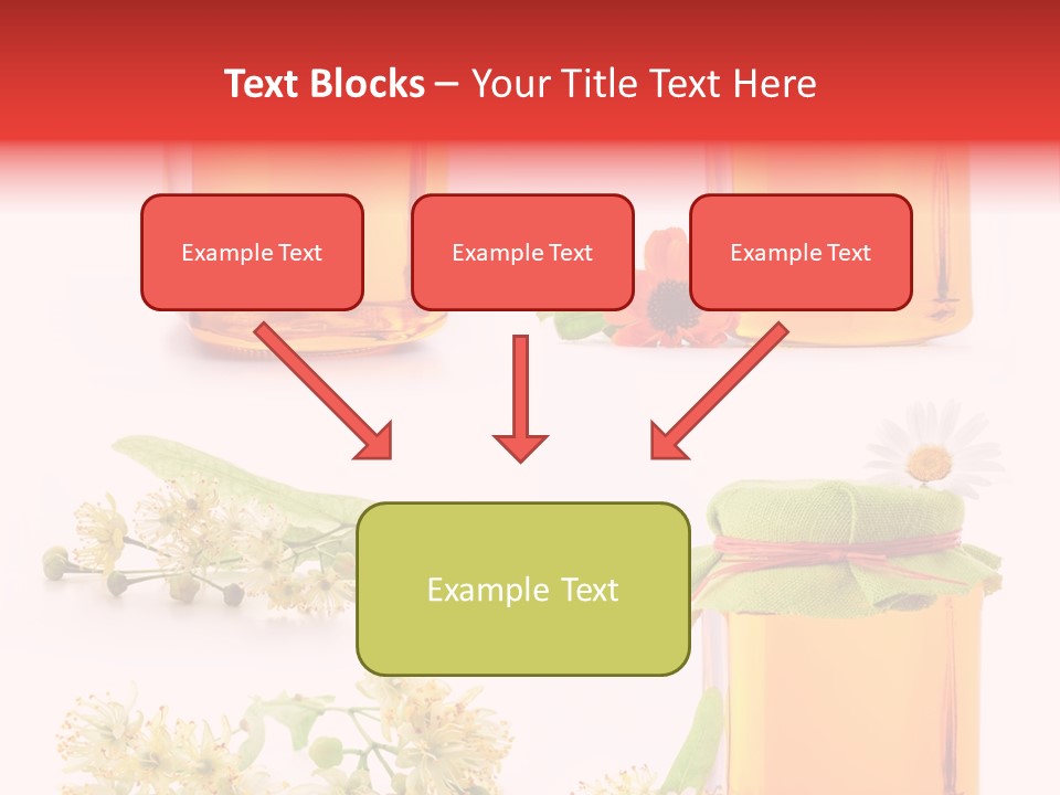 Curative Food Golden PowerPoint Template