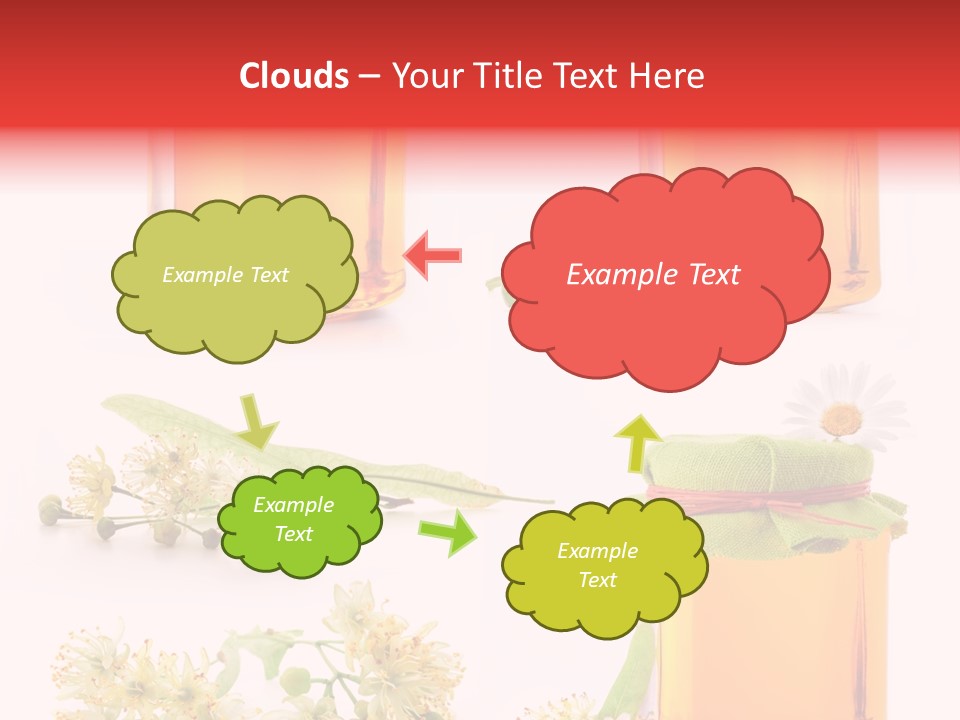 Curative Food Golden PowerPoint Template