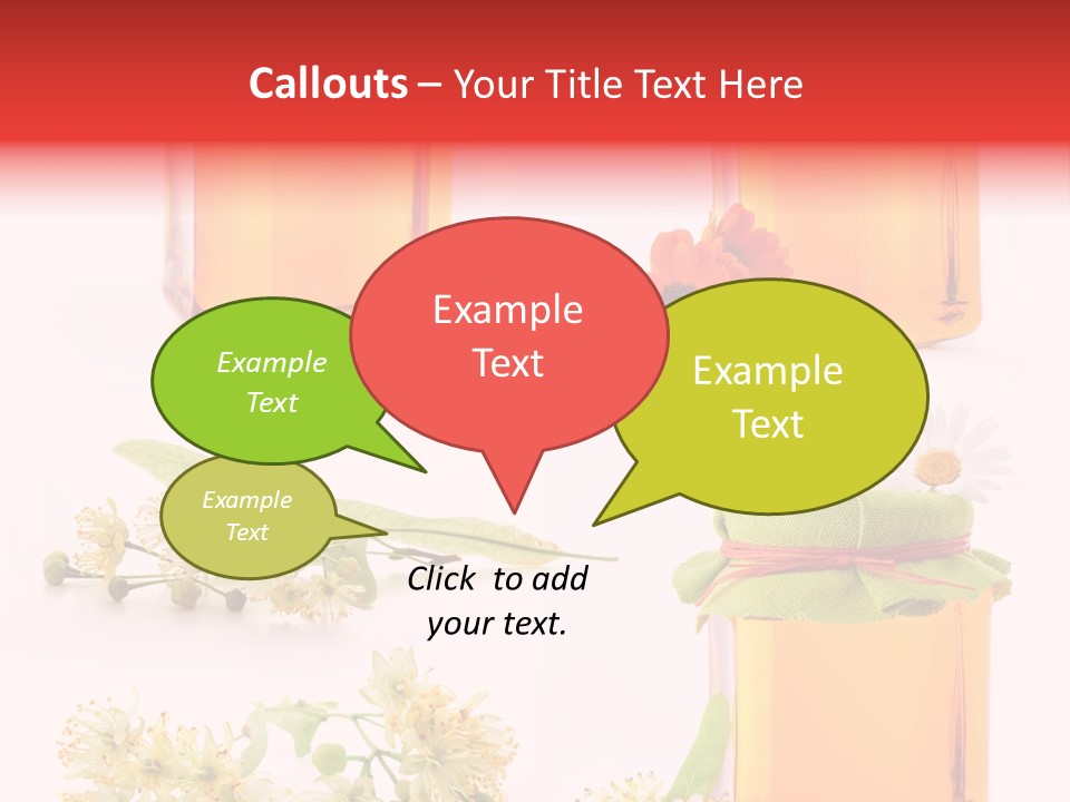 Curative Food Golden PowerPoint Template