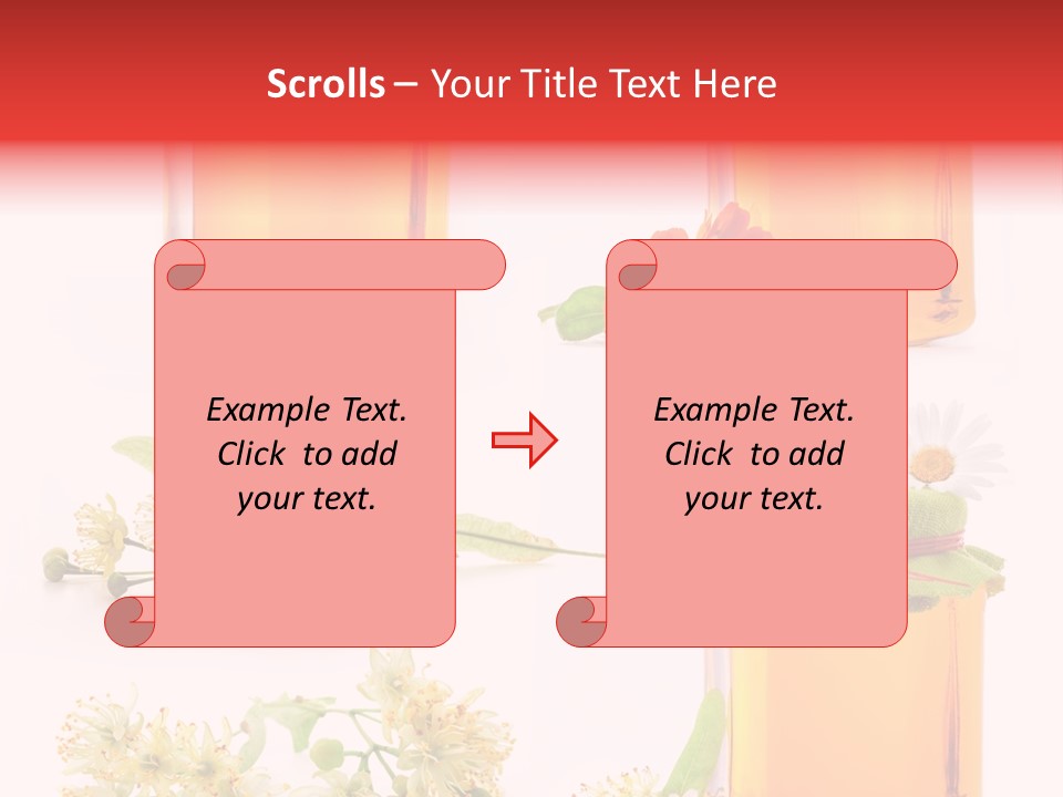 Curative Food Golden PowerPoint Template