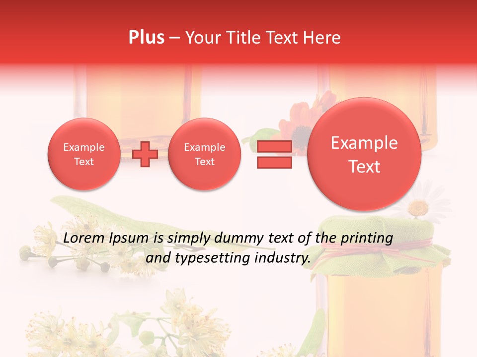 Curative Food Golden PowerPoint Template